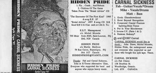Hidden Pride : Hidden Pride - Carnal Sickness